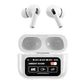 A9 Pro Earbuds Anc/enc Touch Screen Display Noise Reduction Wireless Earbuds For Android & Ios | A9 Pro | A9 Pro Apple Airpods Anc/enc Zhongkelqnxun Touch Control Bt 5.4 Earbuds
