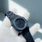 Full Black Aura Quartz Watch – Lightweight Design, , Premium Quality & Finish – Best Quality Analog Watch For Boys – Watch For Men | Full Black Color Watch – Without Box