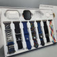I20 Ultra Max Suit Smart Watch 10 In 1 Box 2.3inch Large Screen With 7 Strips Smartwatch With Airpords2 (random Color)